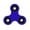 Blue, variant on Xtreme XFC81002BLU Fidget Spinner - Blue