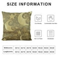 thumbnail image 5 of Nawypu  Throw Pillow Covers Cases for Couch Sofa Home Decor Modern Shining &amp; Dull Contrast Stars &amp; Moon Gold, 5 of 5
