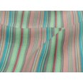 thumbnail image 3 of oneOone Viscose Jersey Fabric Multicolor Stripe Print Sewing Fabric BTY 60 Inch Wide, 3 of 4