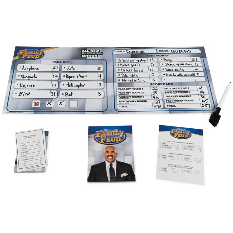 Family Feud, All-New Platinum Edition Game, for Kids Ages 8 and up