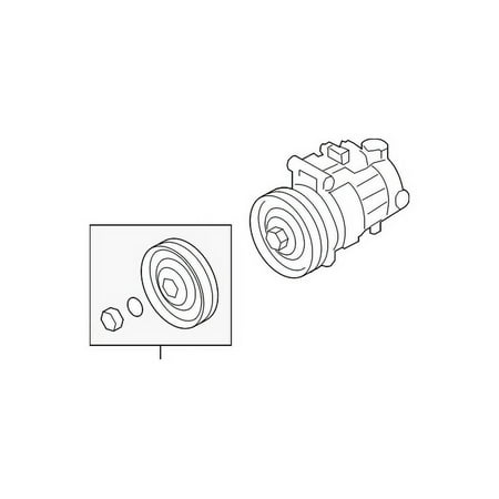 Genuine OE Audi Compressor - 8T0-260-805-Q