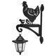 thumbnail image 1 of Alimentador de pájaros, carillón de viento, arte del hierro, balcón, lámpara ambiental, silueta para patio, balcón, 1 of 3