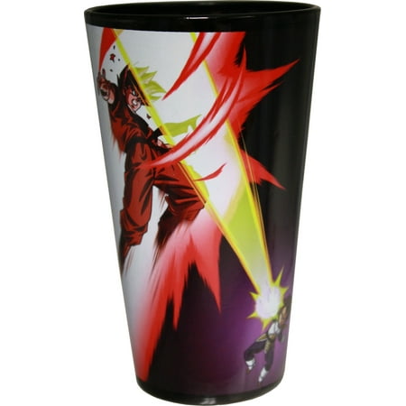 Download Dragon Ball Z Goku & Vegeta Black Pint Glass - Walmart.com - Walmart.com