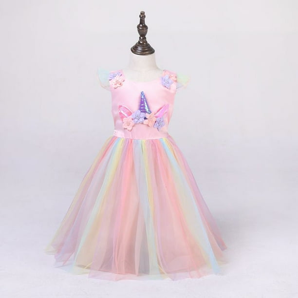 Vestido de niña, vestido infantil, vestido de Navidad, vestido de princesa, ropa infantil