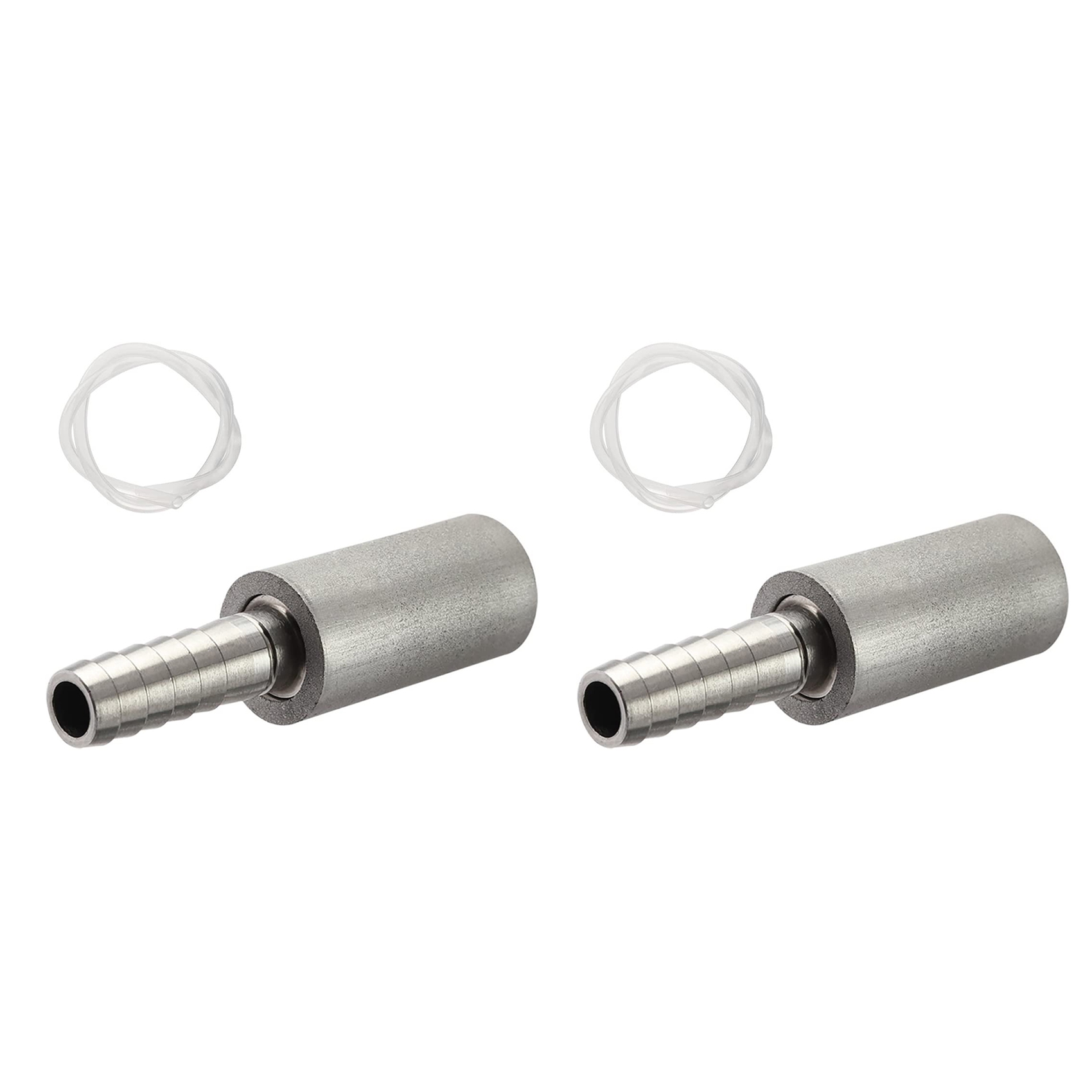 2X 0.5 Micrometre Diffusion Stone Stainless Steel Aeration Stone
