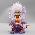 thumbnail image 3 of Figura de anime One Piece Luffy Gear 5 Sun God Nika 17 cm, figura de acción de PVC, estatua, modelo coleccionable, muñeca, juguetes para niños, regalo, 3 of 5