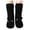 Black, variant on Warm Thick Knee High Socks for Women - Plush Fuzzy Sleeping Socks, Cozy Floor Slipper Socks with Soft Lining, Winter Home Lounge Boot Socks for Cold Weather Indoor Wear Gray