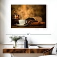 thumbnail image 3 of Elephant Stock Rustic Coffee Wall Art - Horizontal Canvas Wall Art - Living Room Wall Decor - Food And Drink Canvas - White And Brown Decor - 39" x 26", 3 of 8