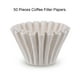 thumbnail image 3 of Matsuzay Cesta de filtro de ondas de café de un solo , 50 piezas, hojas de filtrado para el hogar, la Oficina y la cocina, filtros de papel Juegos de servir café y té, 3 of 6