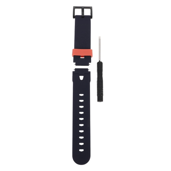 ROSENICE 1Set Comfortable Pink Silicone Watch Band Compatible with Multiple Watch Models