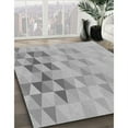 thumbnail image 3 of Ahgly Company Machine Washable Indoor Rectangle Transitional Silver Gray Area Rugs, 2' x 3', 3 of 7