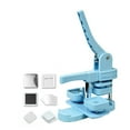 thumbnail image 5 of Square Shape Button Press Button Maker Machine Pin Maker with Accessories, 5 of 10