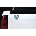 thumbnail image 4 of 4in x 4in Dalmatian Heart Bumper Sticker Vinyl Cup Decal Vehicle Stickers, 4 of 7