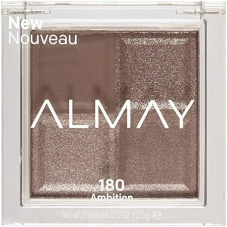 Satin Shadow - Shadow Squad, Ambition, 1 count, eyeshadow palette, Shine from day to dusk with one shade in four finishes: matte, metallic, satin, glitter By Almay