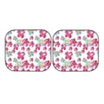 thumbnail image 7 of Haiem Watercolor Flowers Car Windshield Sun Shade (2 Pieces) Foldable Windshield Sun Shade Car Accessories for Truck SUV Pickup-Small, 7 of 7