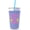 Blue, variant on Emotional Support Iced Coffee, Neoprene Iced Coffee Cup Cooler, Gift and Party Favor Drinkware Ideas, Cold Drink Sleeve (Green)