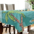 thumbnail image 3 of Ryvnso Island Map and Sea Rectangle Table Cloth Tablecover Dinning Tablecloth 60"x120", 3 of 8