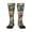 1 Black, variant on Alcohol Bottles Print Long Socks,Novelty Design Socks Gift for Men and Women,Crew Socks,Calf Socks