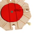 thumbnail image 3 of 2 PCS Wooden Train Turntable for Kids, Children, Early Learning, Educational, 3 of 4