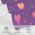 thumbnail image 5 of Yayeee 100% Cotton Hand Towels for Bathroom 16" x 28" Soft Absorbent Kitchen Towel, Love in The Clouds, 5 of 7