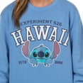 thumbnail image 5 of Disney Stitch Women's Experiment 626 Hawaii Pullover Crewneck Sweatshirt, 5 of 6