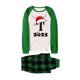 thumbnail image 4 of Moda Navidad Hombre Papá Estampado a Cuadros Blusa Pantalones Ropa Familiar Pijamas Hombre Poliéster Tops Pantalones, 4 of 4