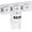 Amber LED, variant on RECON - Fits 1999-2016 Super Duty F250 F350 F450 F550 1999-2016 T10 3- Watt Cab Light White LED Bulbs - (5 Piece Kit) (Amber LED)