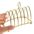 thumbnail image 5 of ETHZZLE Golden Stainless Steel Bread Display Stand for Kitchen Countertop Organizer, 5 of 6