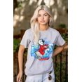 thumbnail image 3 of Airbrushed Bear Mascot Icee Ahh Unisex Plus Size Graphic Tee Brisco Brands 2X, 3 of 5