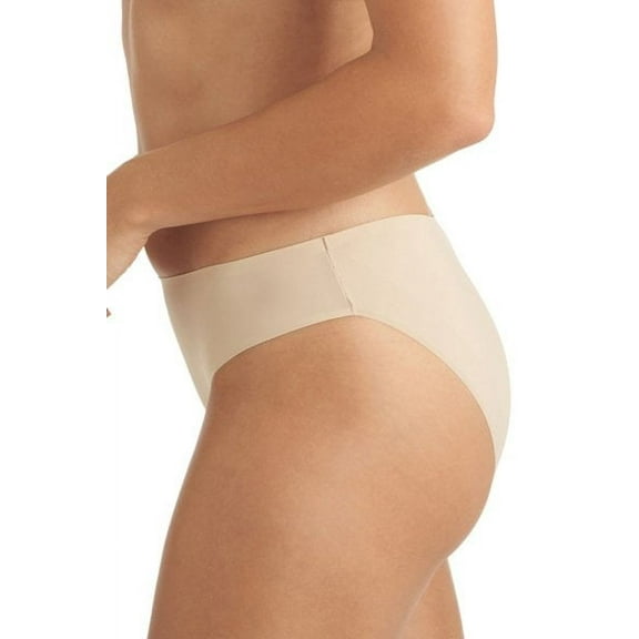 TC Fine Intimates Womens Wonderful Edge Micro Matte Hipster Panties (Small, Rose Bisque)