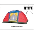 thumbnail image 6 of Wellspeed Bosonshop Outdoor 8 Person Camping Tent Easy Set Up Party Large Tent for Traveling Hiking With Portable Bag;&nbsp; Blue, 6 of 6