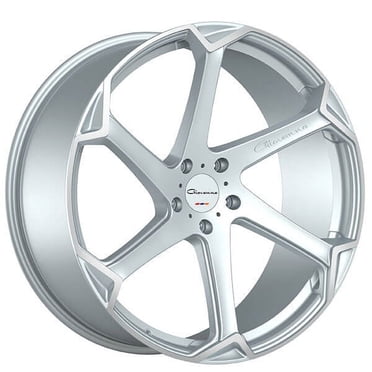 Ultra Wheel 249V Predator II Silver Wheel with Ultra PVD Finish (18x9 ...