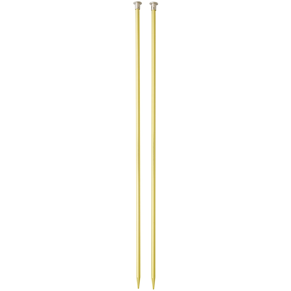 14 Anodized Aluminum Knitting Needles by Loops & Threads®