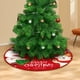 thumbnail image 3 of Falda para Árbol de Navidad Decoraciones Navideñas Falda para Árbol de Navidad de Terciopelo, 3 of 6