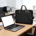 thumbnail image 5 of Premium 14-Inch Laptop Messenger Bag with Water-Repellent Fabric, Soft Lining, Multiple Storage Compartments & Comfortable Carrying Strap, 5 of 5