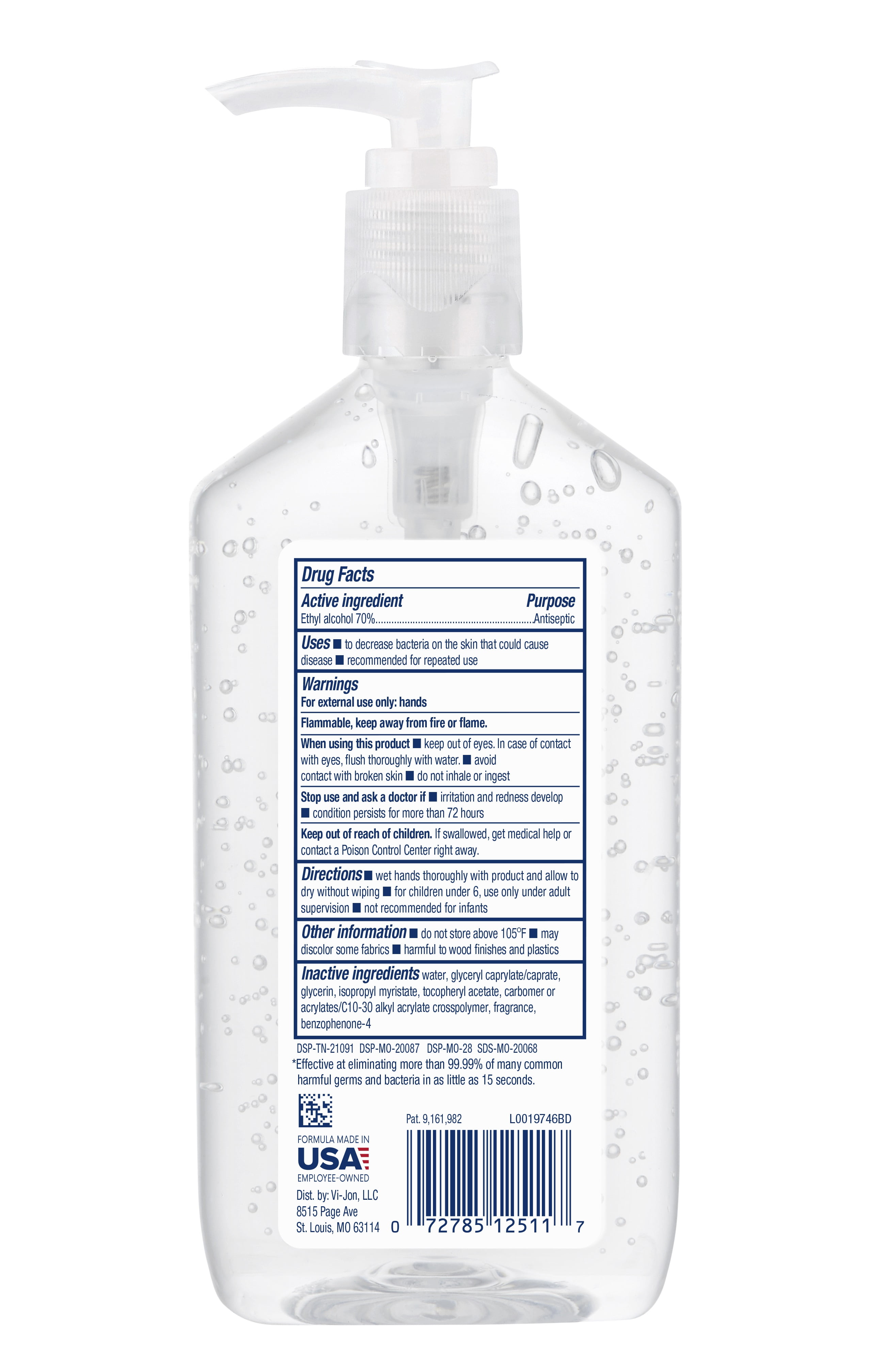 (2 pack) Germ-X Advanced Hand Sanitizer with Pump, Alcohol & Moisturizers, Original Fresh Scent, 12 fl oz.