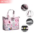 thumbnail image 2 of Pink Breast Cancer Travel Tote Bags for Women Carry On,Large Weekender Bags for Women Travel,Multi Functional Duffle Bag for Work,Shopping,Sports, 2 of 5