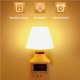 thumbnail image 2 of Injueey Reloj de luz nocturna, lámpara de pared para cabecera, luz nocturna blanca cálida con enchufe CN para pasillo, dormitorio, sala de Iluminación y accesorios Injueey HA021140-00, 2 of 6