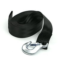 "Seamander Performance Heavy Replacement Boat Winch Strap with Hook and Safety Latch - 2"" x 20' - 5,000lbs"