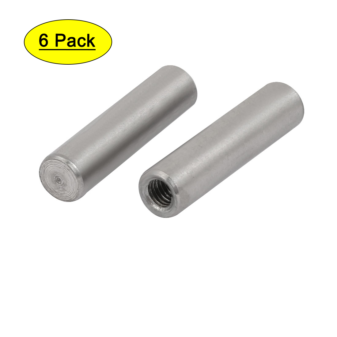 Uxcell M3 Female Thread 5mm x 20mm 304 Stainless Steel Cylindrical