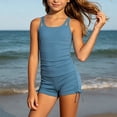 thumbnail image 2 of Shachafan Girls' Swimwear For Girls Youth Piece And Style Kids Swimsuit With Sun And Lightweight Beachwear For Pool And Beach Adventures Long Sleeve Swimsuit Girls, 2 of 5