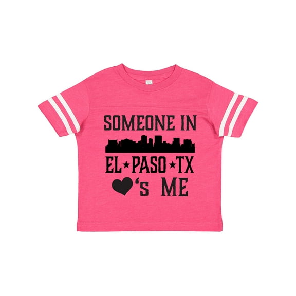 Inktastic El Paso Texas Someone Loves Me Skyline Boys or Girls Toddler T-Shirt