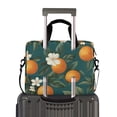 thumbnail image 2 of FORMRS 16" Laptop Bag Carrying Sleeve Case with Handle Travel Shoulder Briefcase, Retro Floral Orange, 2 of 8