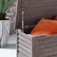 thumbnail image 4 of Homestyles Maho Gray Wood Outdoor Deck Box, 4 of 7