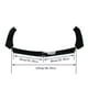thumbnail image 4 of Kits de cuerpo de alerón divisor de de parachoques delantero universal para coche, de repuesto compatible con la mayoría brillante Yotijar Divisor de labios del parachoques delantero, 4 of 10
