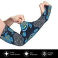thumbnail image 3 of Goofa Turtle Pattern UV Sun Protection Arm Sleeves, UPF 50 Sports Cooling Arm Compression Sleeves for Men Women Teenager, 3 of 8