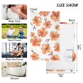 thumbnail image 2 of Red Flowers Hand Towel Bath Towels Face Towels Cotton Absorbent for Home Hotel Spa Swimming Yoga Sports, 2 of 7