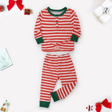 

Christmas Pajamas Matching Sets Family Pjs Sets Funny Santa Claus Matching Pajamas Sets Long Sleeve Festival PJs Outfits