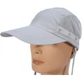 thumbnail image 5 of 2 uds sombrero con visera extraíble 3 en 1 gorro para la cara completa Anti UV protección completa cara cuello transpirable secado rápido para pesca al aire libre R, 5 of 5