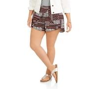 Junior Plus Wrap Front Short